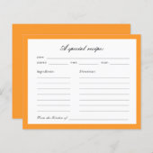 Carte de recette Love at First Spritz Fête des mar (Devant / Derrière)