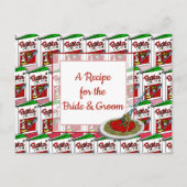 Carte de recette mariage (Devant)
