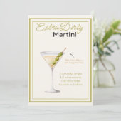 Carte de recette Martini extra sale (Debout devant)