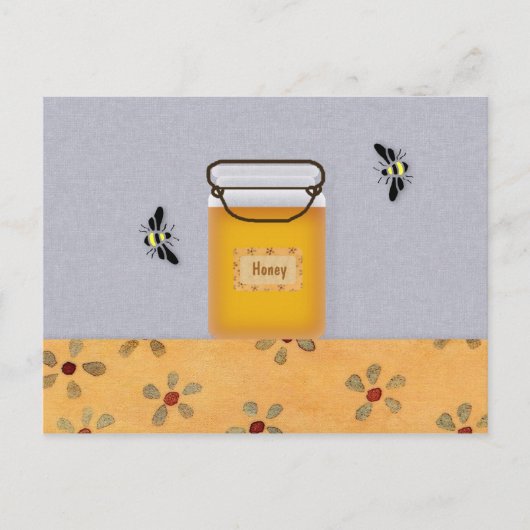 Carte de recette Miel et Abeilles (Devant)