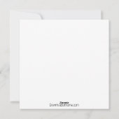 Carte de recette modifiable. Personnaliser avec ph (Dos)