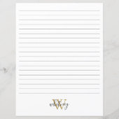 Carte De Recette Monogramme De La Cuisine De Verdu (Dos)