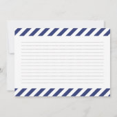 Carte de recette Nautical Starfish (Dos)