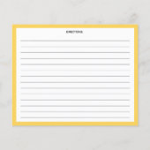 Carte de recette Orange, Citrus Kitchen (Dos)