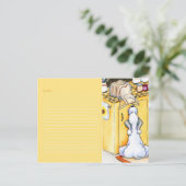 Carte de recette Pain du Ciel Jaune (Debout devant)