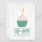 Carte de recette personnalisée Lumineuse Moderne L (Devant)