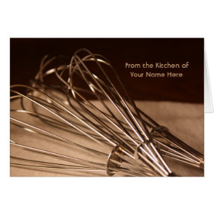 Carte de recette personnalisée Whisk