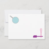 Carte de recette pour douche ou chauffage (Dos)