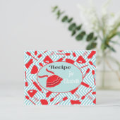 Carte de recette pour Elizabeth personnalisée (Debout devant)