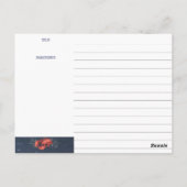 Carte de recette pour gardien de la cuisine de sal (Dos)