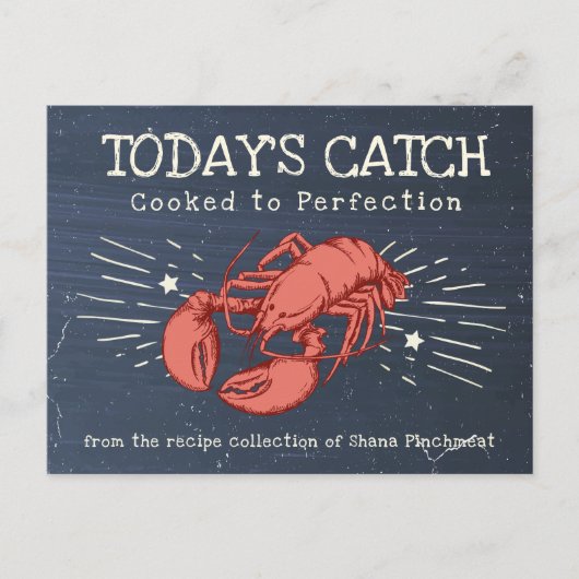 Carte de recette pour gardien de la cuisine de sal (Devant)