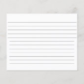 Carte de recette pour outils cuisine Retro Mint Ap (Dos)