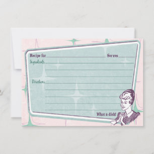 Carte de recette Retro Beehive Hairdo