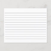 Carte de recette Retro Black White Apron Outils de (Dos)