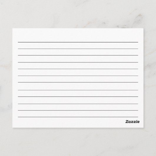 Carte de recette Retro Blush Apron Kitchen Tools (Dos)