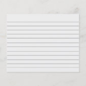 Carte de recette Retro Red Rolling Pin Kitchen Too (Dos)