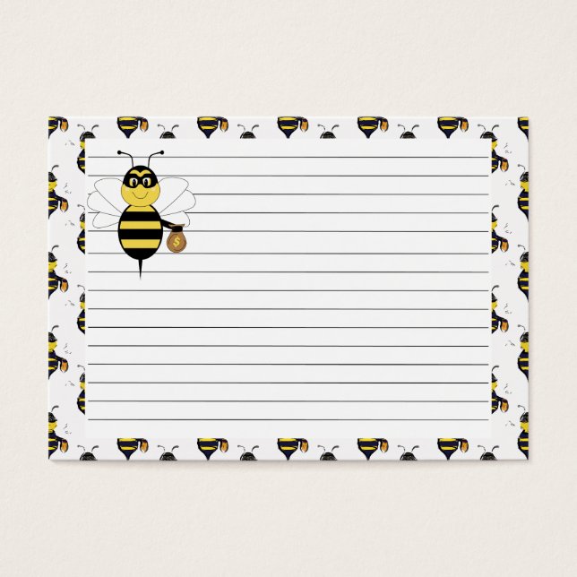 Carte de recette RobBee Bumble Bee (Devant)