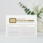 Carte de recette Spatula Brown (Debout devant)