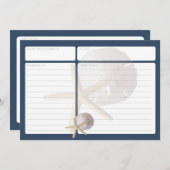 Carte de recette Starfish and Sand Dollar (Devant / Derrière)