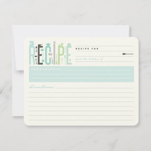 Carte de recette Stock Mod La Fête des mariées de  (Devant)