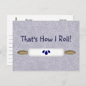 Carte de recette That's How I Roll (Devant / Derrière)