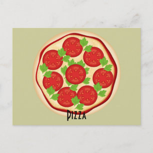 Carte de recette Tomates Pizza