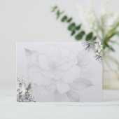 Carte de recette vide de base Elegance (Debout devant)