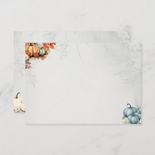 Carte de recette vierge de base gourmande (Devant / Derrière)