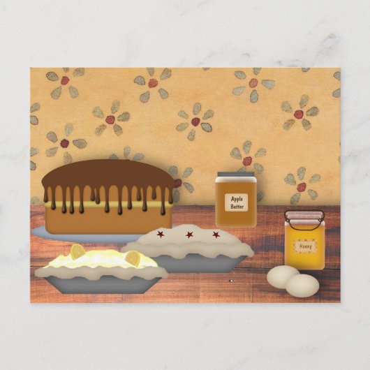 Carte de recettes Country Desserts (Devant)