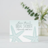 Carte de recettes de Fête des mariées de plage Sta (Debout devant)