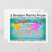 Carte de recettes Paris, Tres Chic World Tour Mart (Devant / Derrière)