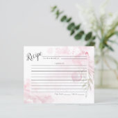 CARTE DE RECETTES | Pastel Dusty Rose et Rosehip (Debout devant)