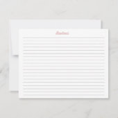 Carte de recettes Perles et Prosecco (Dos)