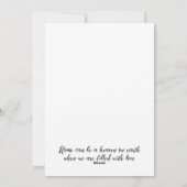 Carte de réchauffement climatique "Home Can be a H (Dos)