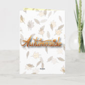 Carte de récolte (Dos)