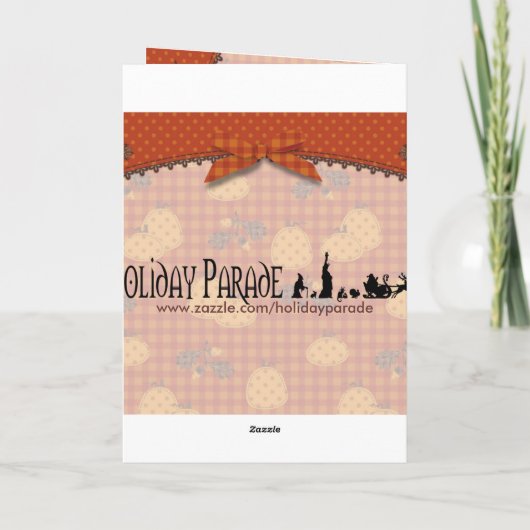 Carte de récolte citrouille (Dos)