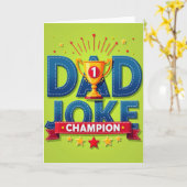 Carte de récompense "Meilleur Papa" en Denim (Fleur jaune)