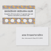 Carte de récompenses pour la maison | Outils de cl (Devant / Derrière)