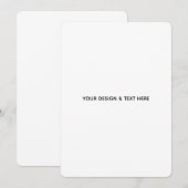 Carte de reconnaissance minimaliste blanche propre (Devant / Derrière)
