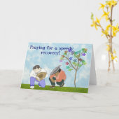 Carte de récupération rapide (Fleur jaune)