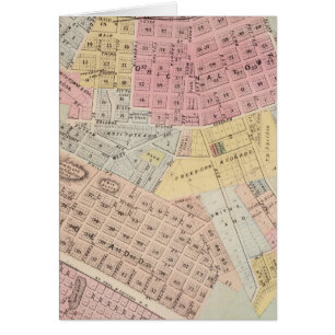 Carte de Red Wing, comté de Goodhue, Minnesota