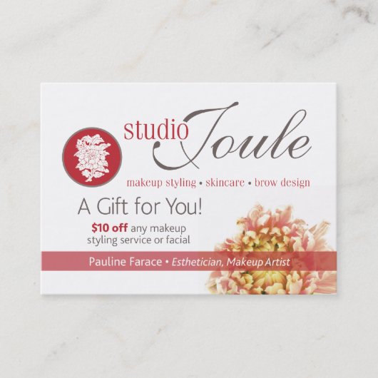 Carte De Réduction $10 outre du bon Pauline (Devant)