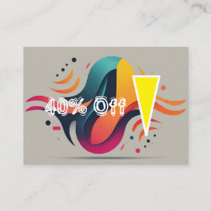 Carte De Réduction 40% d'économies incroyables !