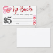 Carte De Réduction $5 mâles de lèvre (Devant / Derrière)