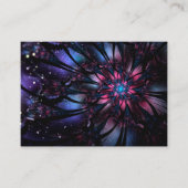 Carte De Réduction Abstract fractal flower design. (Devant)