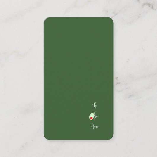 Carte de réduction - Affaires (Devant)