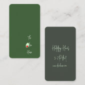 Carte de réduction - Affaires (Devant / Derrière)