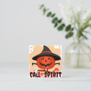 Carte De Réduction Appel de l'Esprit d'Halloween