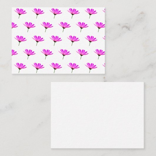 Carte De Réduction Baise rose (Devant / Derrière)