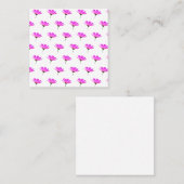 Carte De Réduction Baise rose (Devant / Derrière)